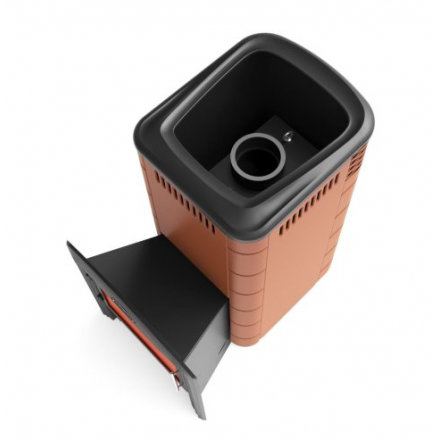 Печь для бани Термофор Каронада XXL Heavy Metal Витра терракота Амазонка бай фото в Лиде