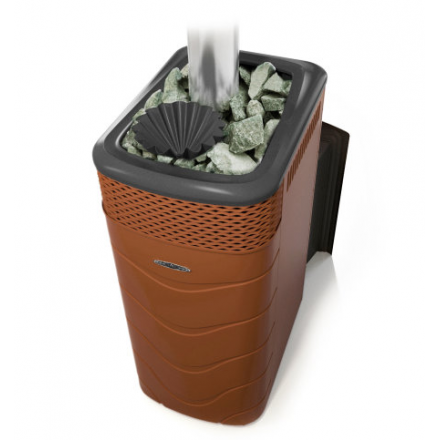 Печь для бани Термофор Гейзер XXL 2017 Carbon Витра ЗК терракота Амазонка бай фото в Лиде