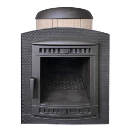 Банная печь ProMetall Атмосфера Про Ламели Окаменевшее дерево перенесённый рисунок Амазонка бай фото в Лиде