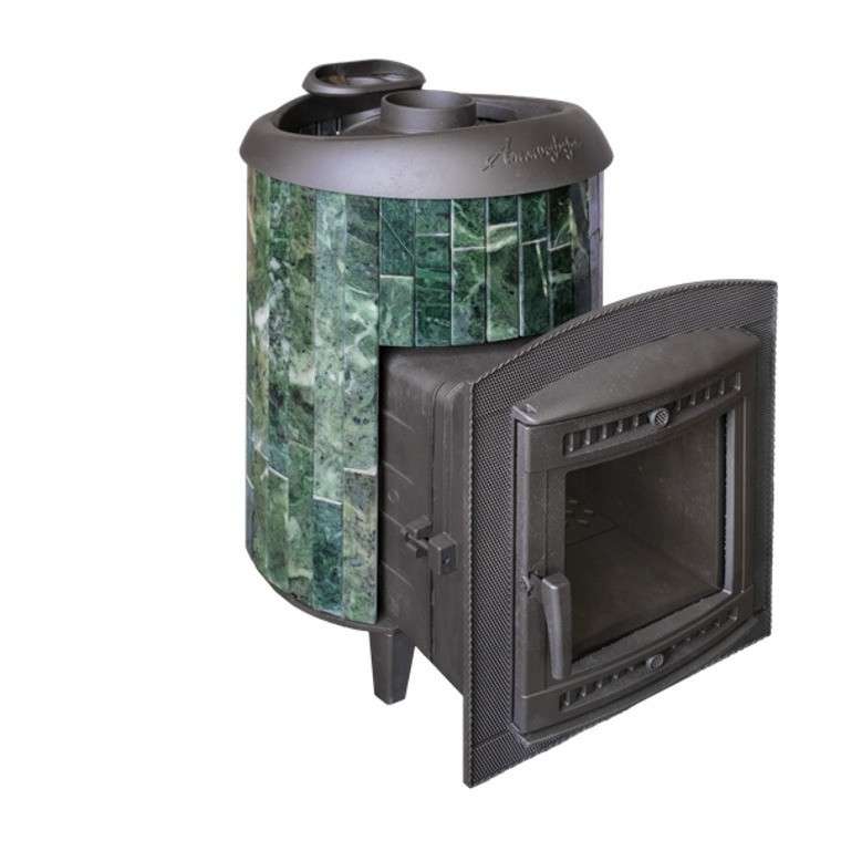 Банная печь ProMetall Атмосфера Про Ламели Змеевик наборный Амазонка бай фото в Лиде