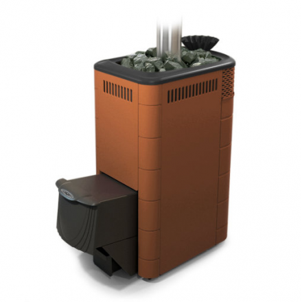 Печь для бани Термофор Гейзер XXL 2017 Carbon ДА ЗК терракота Амазонка бай фото в Лиде