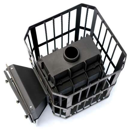 Печь банная Сибирь-24 с каминной дверцей в Лиде