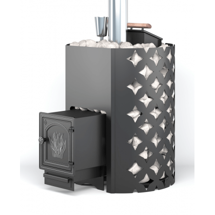 Банная печь ЭТНА 24 (ДТ-4) Закрытая каменка Амазонка бай фото в Лиде