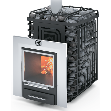 Печь для бани Теплодар Сибирский Утес-20 ЛП Профи Панорама Амазонка бай фото в Лиде