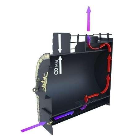 Печь для бани Царь-печи Царь-Забава в Лиде