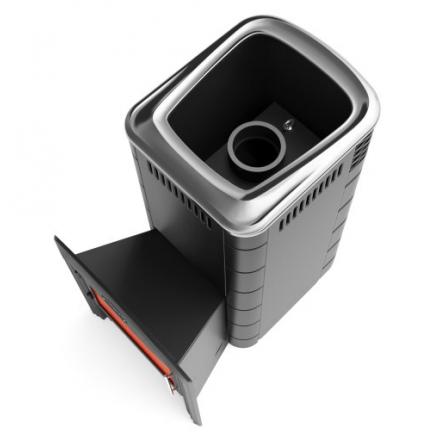 Печь для бани Термофор Каронада XXL Heavy Metal Витра антрацит Амазонка бай фото в Лиде