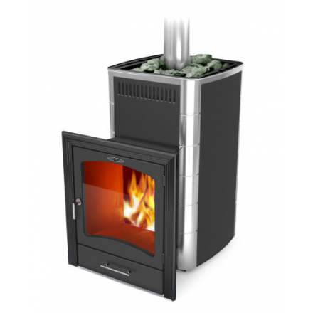 Печь для бани Термофор Калина II Inox БСЭ антрацит НВ ПРА Амазонка бай фото в Лиде