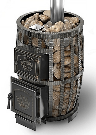 Печь для бани Везувий Легенда Русский Пар Ковка 24 (271) б/в в Лиде