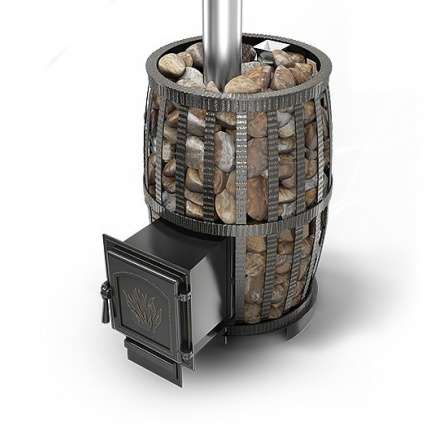 Печь для бани Везувий Легенда Русский Пар Ковка 30 (271) в Лиде