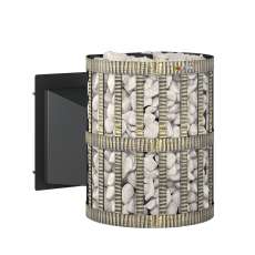 Печь для бани Везувий Скиф Ковка 16 Панорама в Лиде