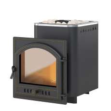 Печь для бани Везувий Русичъ Антрацит 16 (205) Амазонка бай фото в Лиде