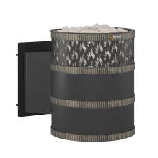 Печь для бани Везувий Лава 16 Панорама в Лиде