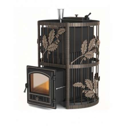 Печь для бани Везувий Эверест Ковка 24 (280) закрытая каменка Амазонка бай фото в Лиде