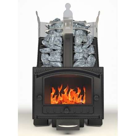 Печь для бани Добросталь Августа стоун стронг панорамная Амазонка бай фото в Лиде