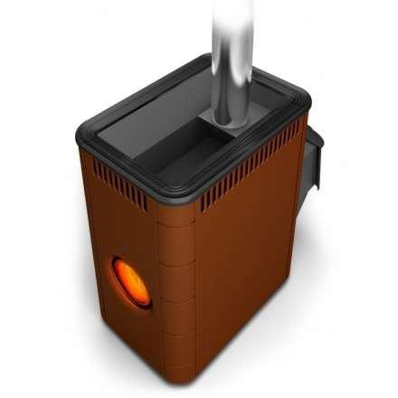 Печь для бани Термофор Аврора Inox ДА Иллюминатор терракота купить в Лиде