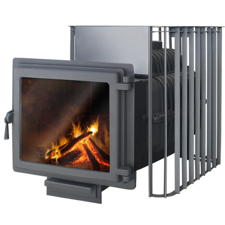 Печь для бани Этна Магма 18 (Панорама) в Лиде