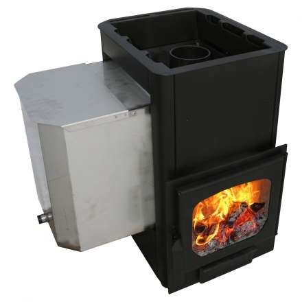 Печь для бани Варвара Мини навесн. пан. дверь укор. топка купить в Лиде
