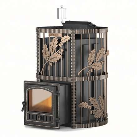 Печь для бани Везувий Эверест Inox 25 (280) Ковка Амазонка бай фото в Лиде