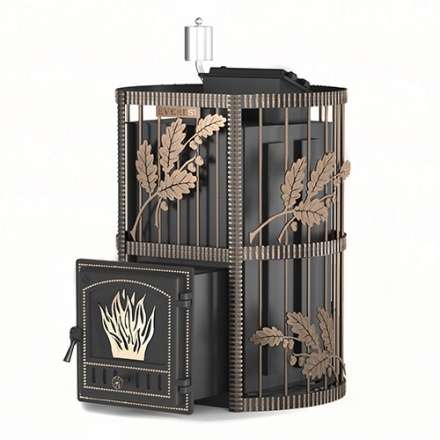 Печь для бани Везувий Эверест Inox 25 (281) Ковка Амазонка бай фото в Лиде