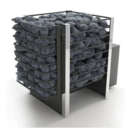 Печь для бани Добросталь Жара-люкс 20 панорамная дверка в Лиде