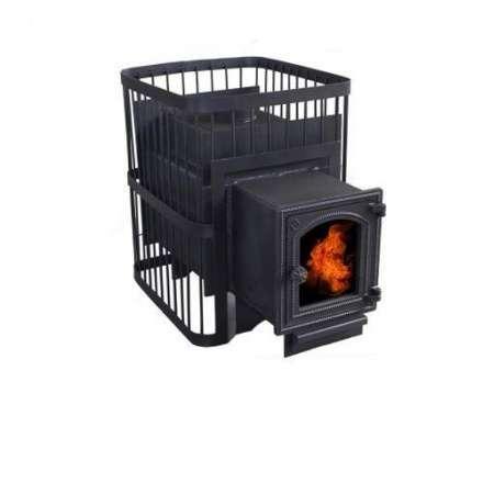 Печь банная ComfortProm РЕТРО СТАЛЬ 8 мм стекло 20 м3 купить в Лиде