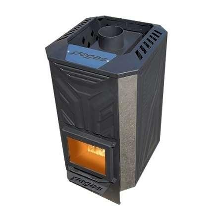 Банная печь Пегас 26 эконом короткая топка со стеклом конвекция амазонка бай фото в Лиде