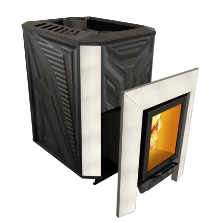 Банная печь Пегас 26 со стеклом конвекция фото в Лиде