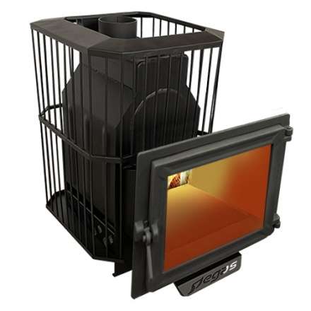 Банная печь Пегас 26 панорама сетка фото в Лиде