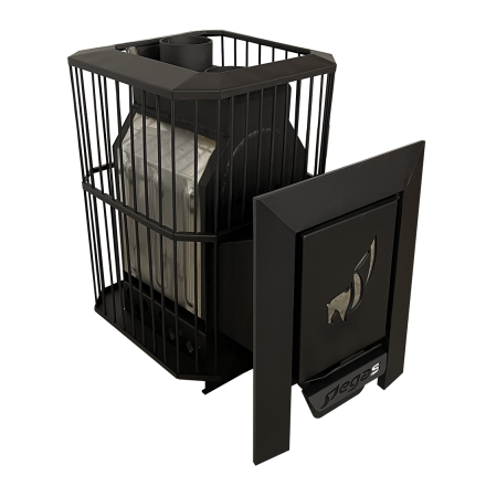 Банная печь Пегас 16 нерж сетка фото в Лиде