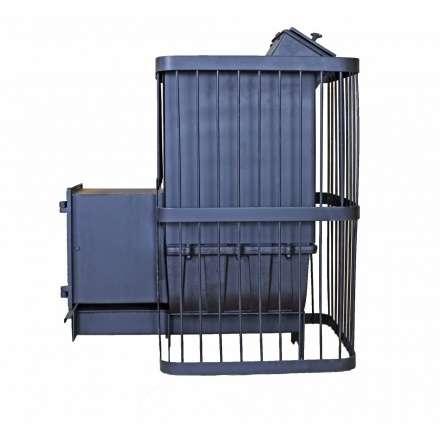 Печь банная ComfortProm РЕТРО ПРЕМИУМ ЧУГУН закр. каменка 26 м3 в Лиде