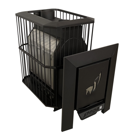 Банная печь Пегас 26 нерж сетка фото в Лиде