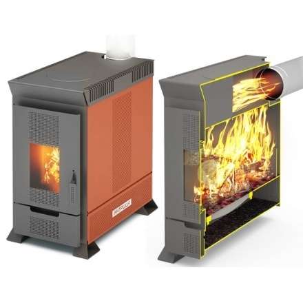 Отопительная печь Теплодар Матрица 200 в Лиде