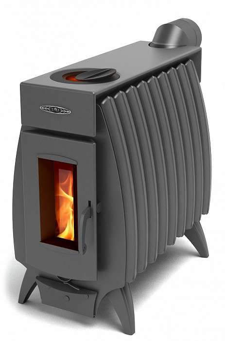 Отопительная печь Термофор Огонь-батарея 9 антрацит купить в Лиде