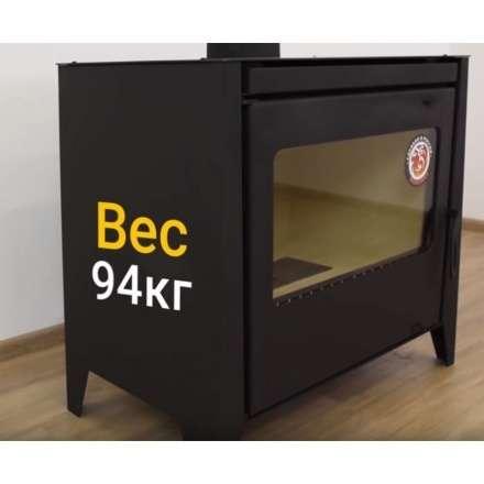 Печь-камин стальная Бавария 12 фото в Лиде