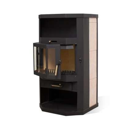 Печь-камин Мета-Бел АОТ 9.0-02 в модификации Ангара фото в Лиде