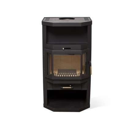 Купить стальной печь-камин Мета-Бел Ангара в Лиде фото в Лиде