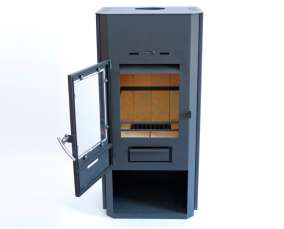 Недорогой камин с дровницей Сибирь 8 фото в Лиде