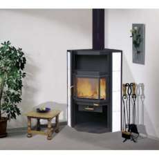 Купить стальной недорогой камин с шамотом Мета-Бел Амур в Лиде фото в Лиде