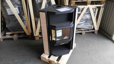 Купить стальной камин со стеклом Мета-Бел Амур в Лиде фото в Лиде