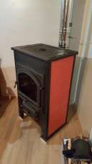 Купить Печь-камин Везувий ПК-01 (205) с плитой и т/о красн.12 кВт в Лиде в Лиде