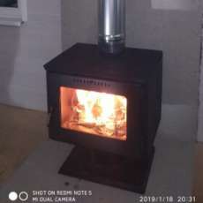 Купить Печь-камин Варвара Гармония 807-Н (графит) в Лиде в Лиде