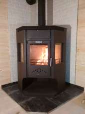 Отопительная печь-камин Сибирь 15 фото в интерьере в Лиде