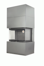 Камин Родос 800 ГРАФИТ шамот черный в Лиде