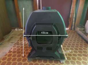 Купить Печь отопительная чугунная Везувий Триумф 180 с т/о в Лиде в Лиде