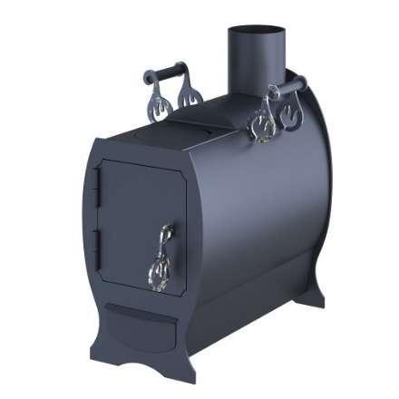 Отопительная печь Царь-печи Буржуйка с конфоркой Амазонка бай фото в Лиде