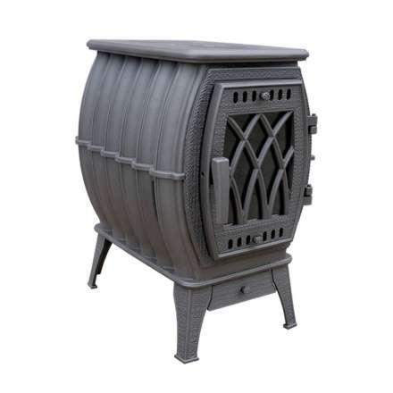 Печь-камин ProMetall Бахта (серая) Амазонка бай фото в Лиде