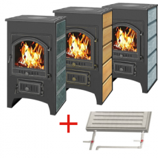 Купить Печь-камин Везувий ПК-02 (205) с плитой талькохлорит 12 кВт в Лиде в Лиде