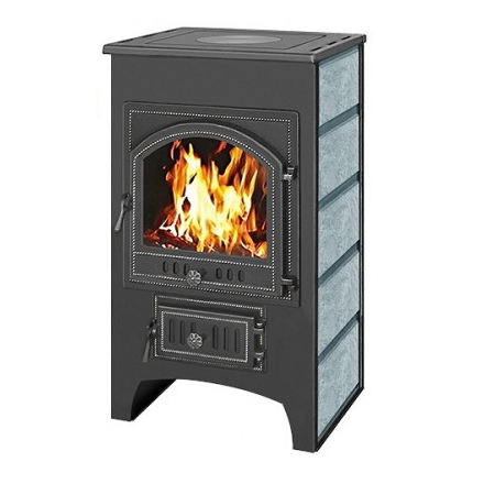 Печь-камин Везувий ПК-02 (205) с плитой талькохлорит 12 кВт Амазонка бай фото в Лиде
