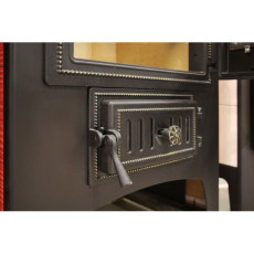 Купить Печь-камин Везувий ПК-02 (205) с плитой и т/о песчаник 12 кВт в Лиде в Лиде