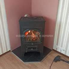 Купить Печь-камин Везувий ПК-02 (205) с плитой и т/о песчаник 12 кВт в Лиде в Лиде